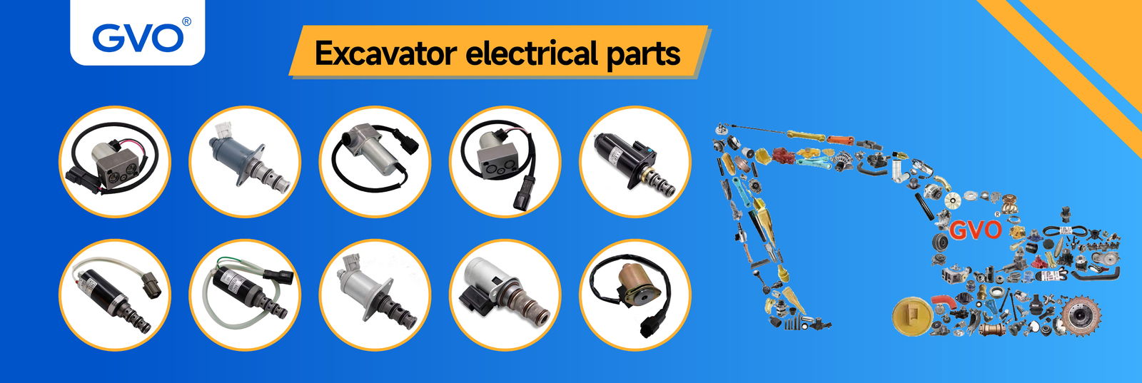 Zawór elektromagnetyczny koparki